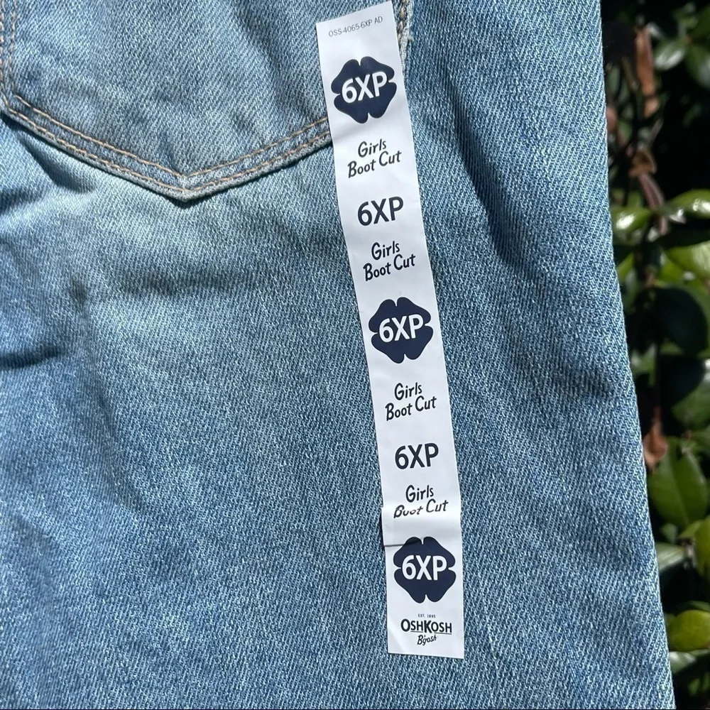 NWT OshKosh B’gosh Light Wash Bootcut Girls Denim Jeans